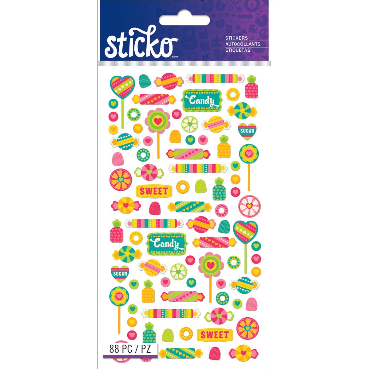 Sticko Stickers-Tiny Candy – American Crafts