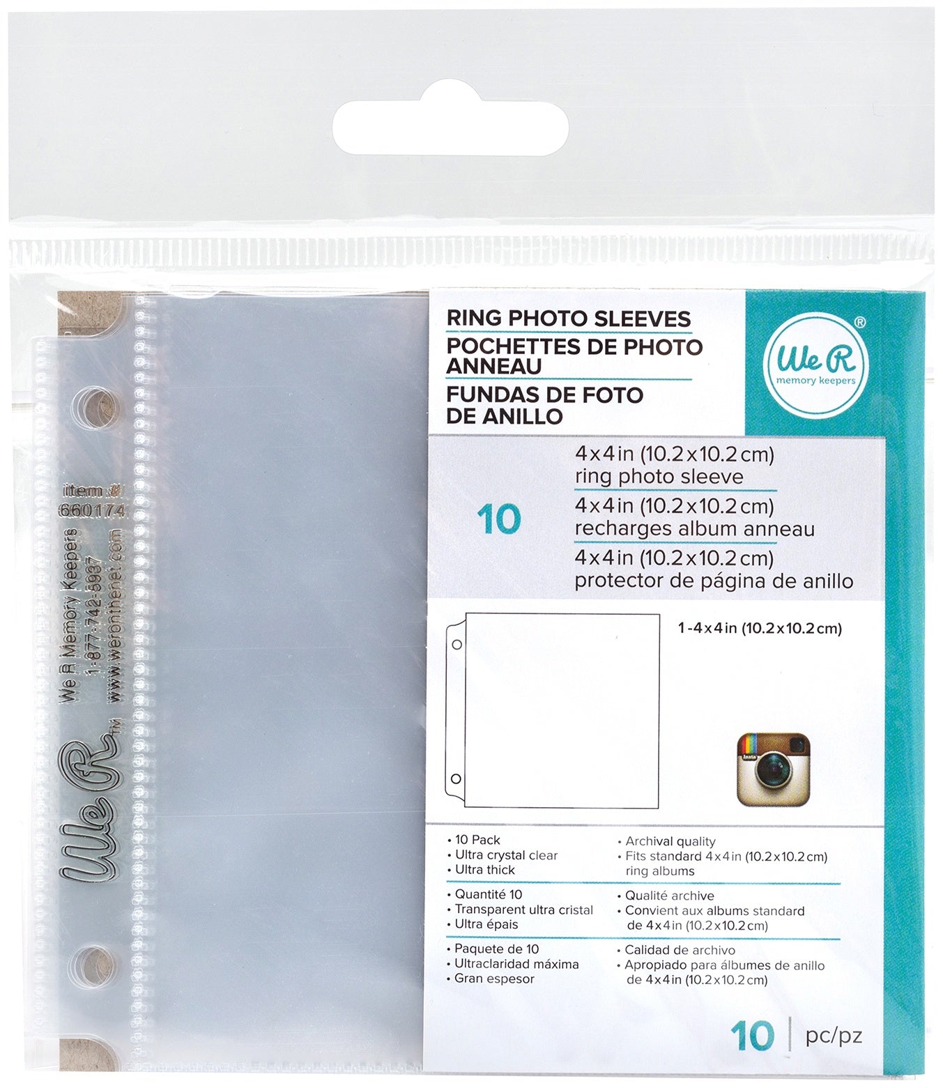 We R Albums Made Easy Photo Sleeve Protectors 10/Pkg We R Albums Made Easy Photo Sleeve Protectors 10/Pkg