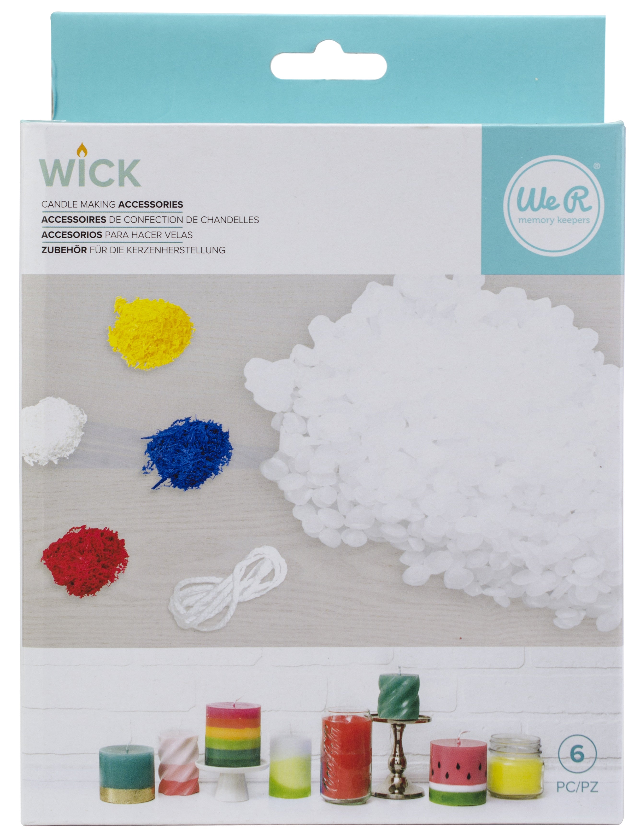 We R Memory Keepers Wick Candle Making Wax - Granulated Wax, 3 lb