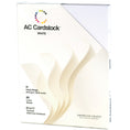 Load image into Gallery viewer, American Crafts Textured Cardstock Pack 8.5x11" 60 Pack-Solid White