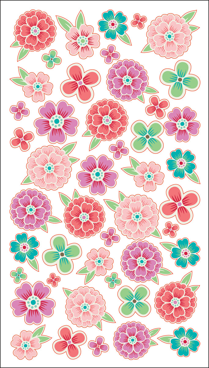 Sticko Stickers - Flowers