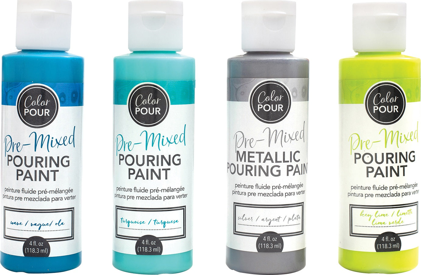 Color Pour Collection - Pre Mixed Pouring Paint - American Crafts 