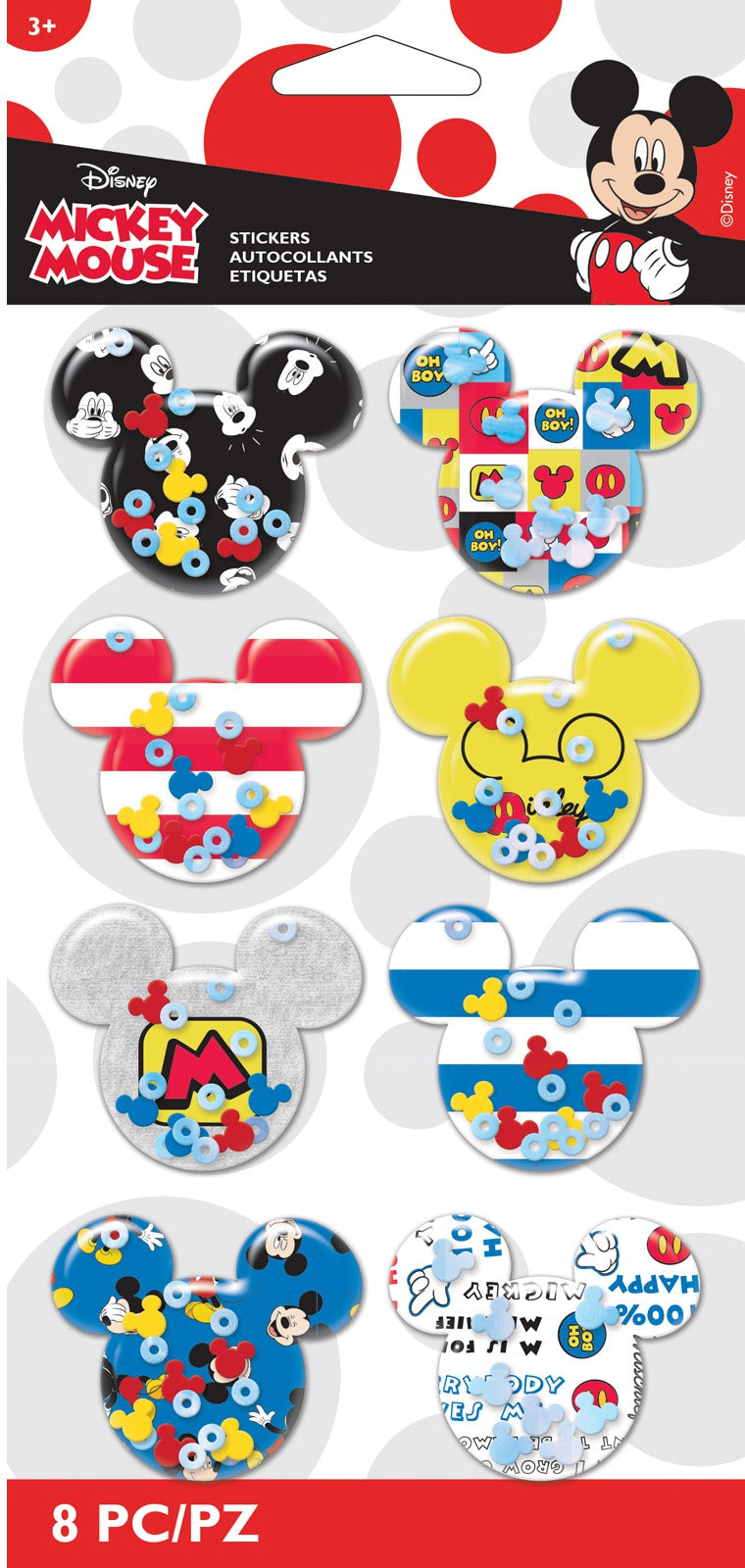 EK Disney Shaker Stickers 8/Pkg-Mickey Ears – American Crafts ek-disney-shaker-stickers-8-pkg-mickey-ears-american-crafts