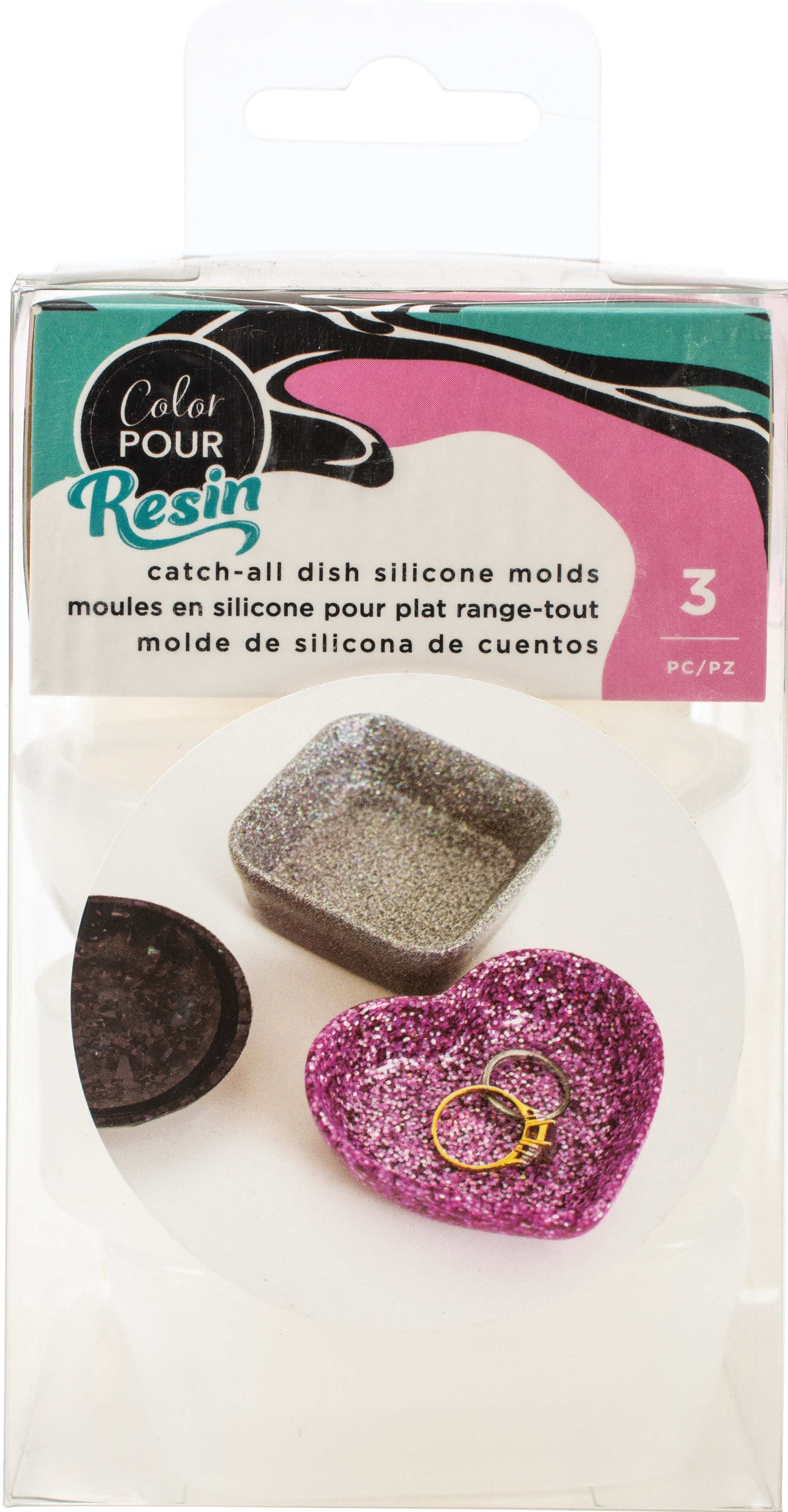 American Crafts Color Pour Resin Silicone Mold Maker- : .co