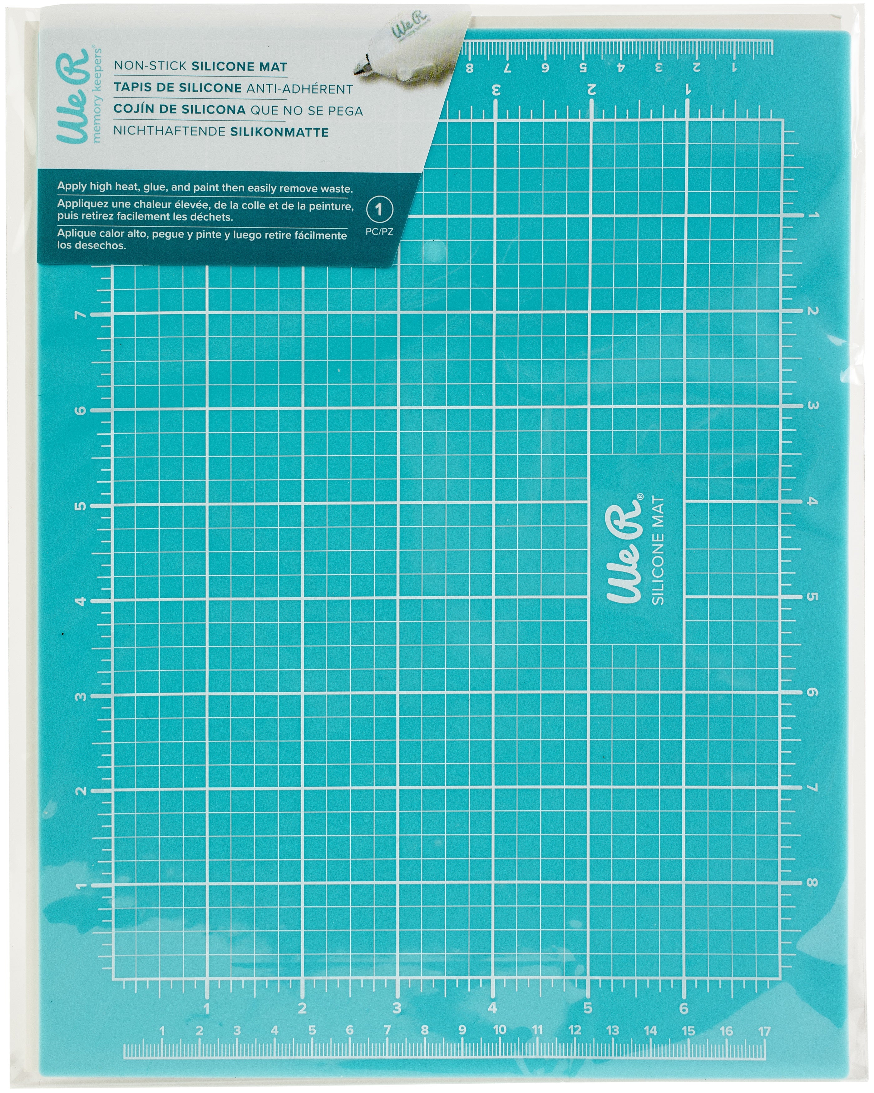 We R Memory Keepers Creative Flow Clear Silicone Mat – American Crafts