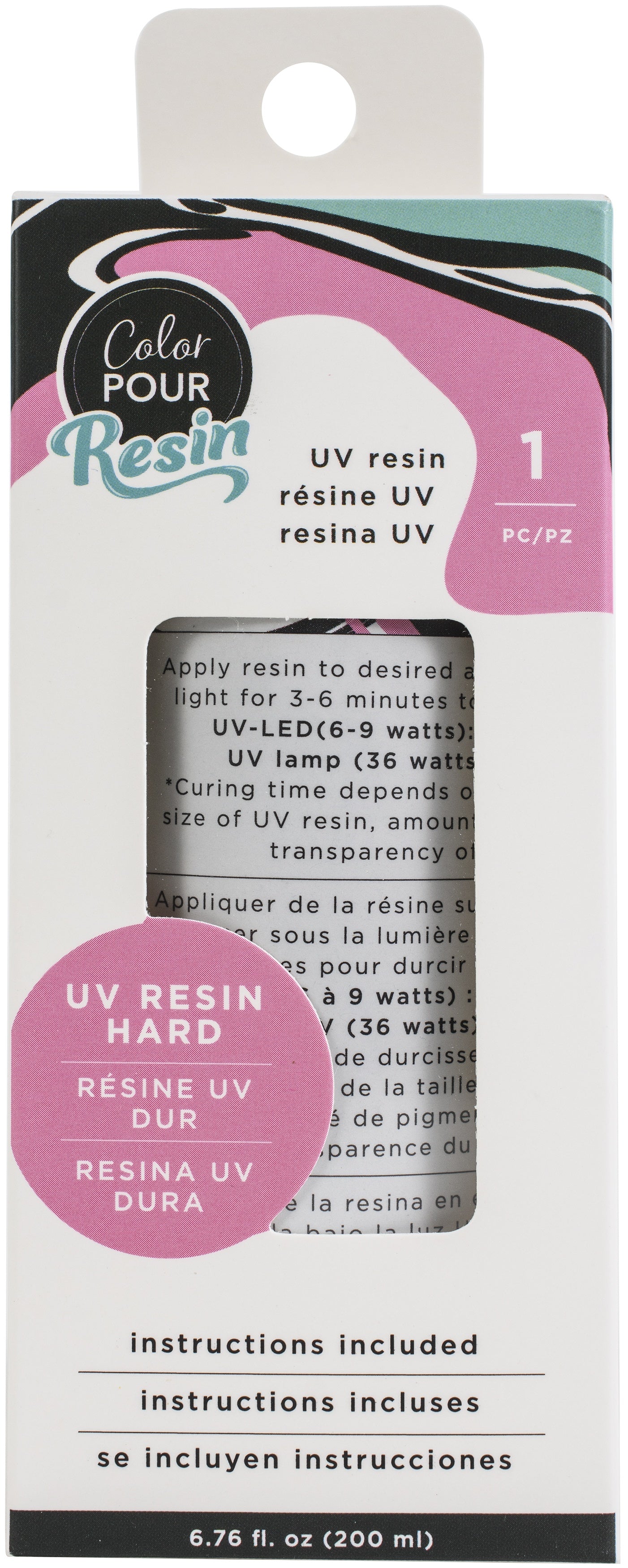 American Crafts Color Pour UV Resin-Hard 6.76oz