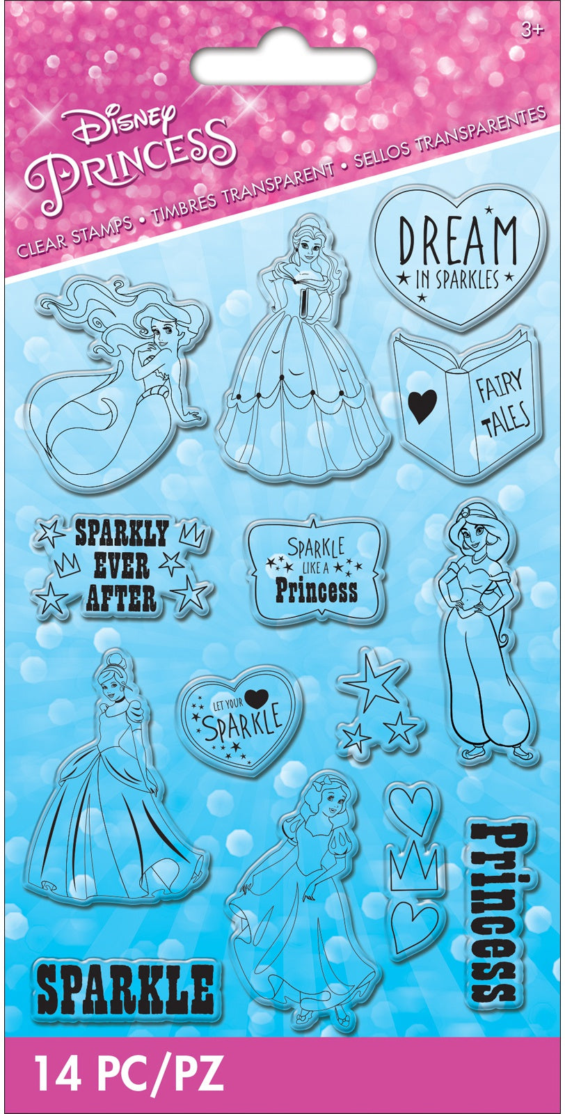EK Success - Disney Collection - Clear Silicone Stamps - Mickey Love