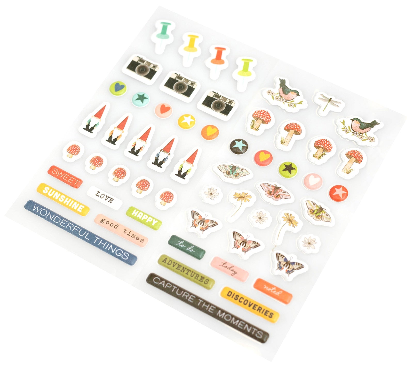 Vicki Boutin Sweet Rush Mini Puffy Stickers