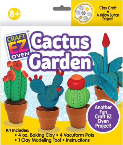 American Crafts Best Ideas For Kids Craft Kit-Cactus Rock Painting