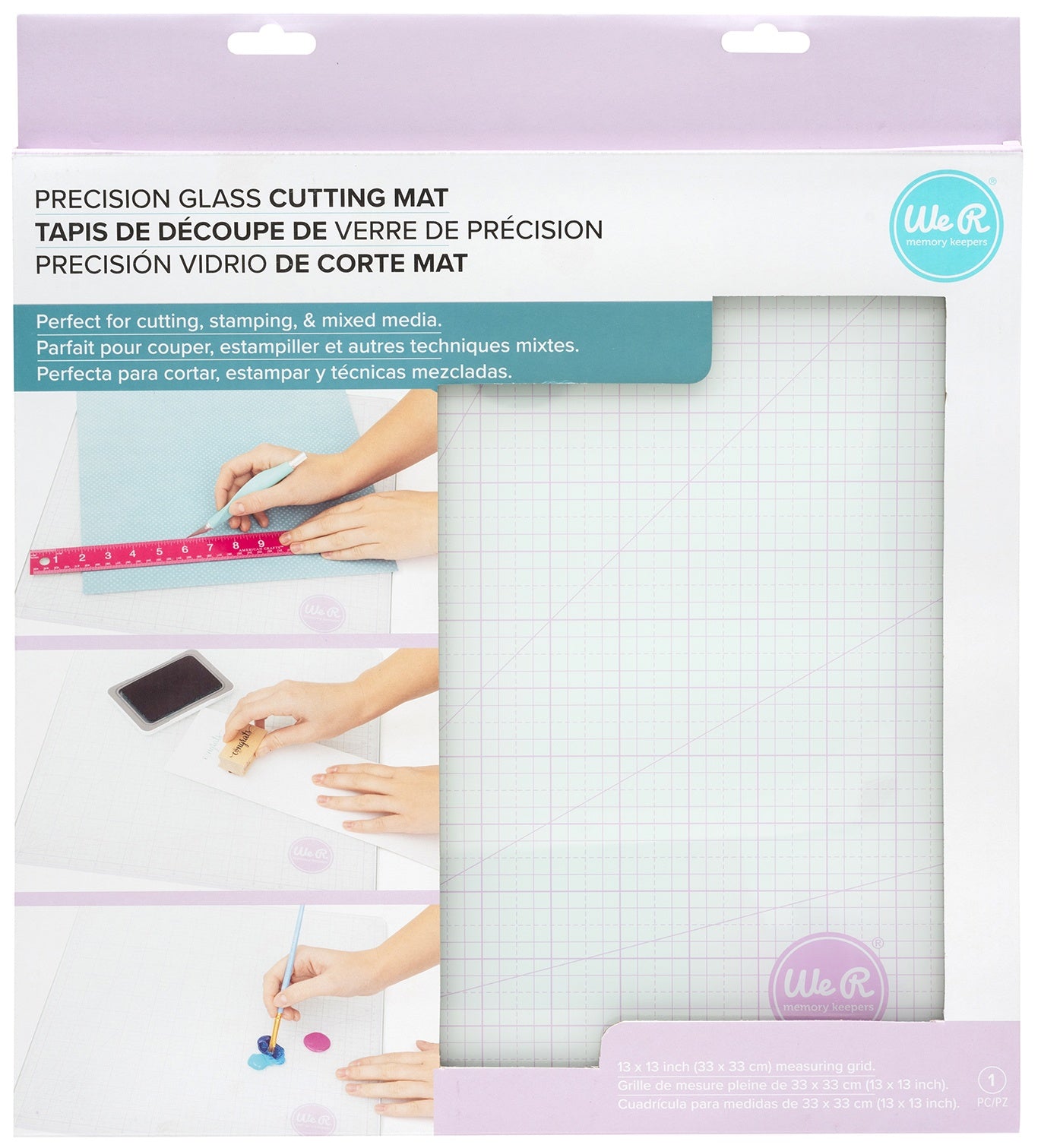 We R Memory Keepers - Precision Glass Cutting Mat - Lilac