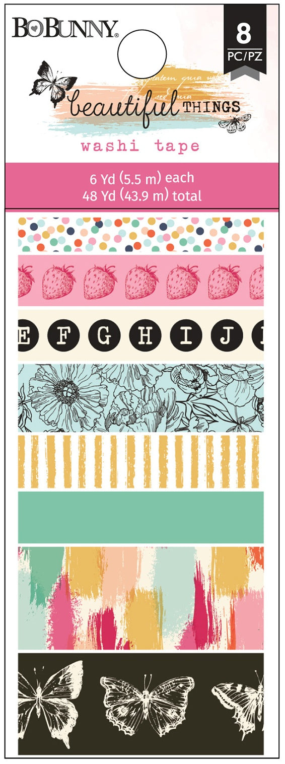 Printable Washi Tape PNG Image, Aesthetic Washi Tape In Purple
