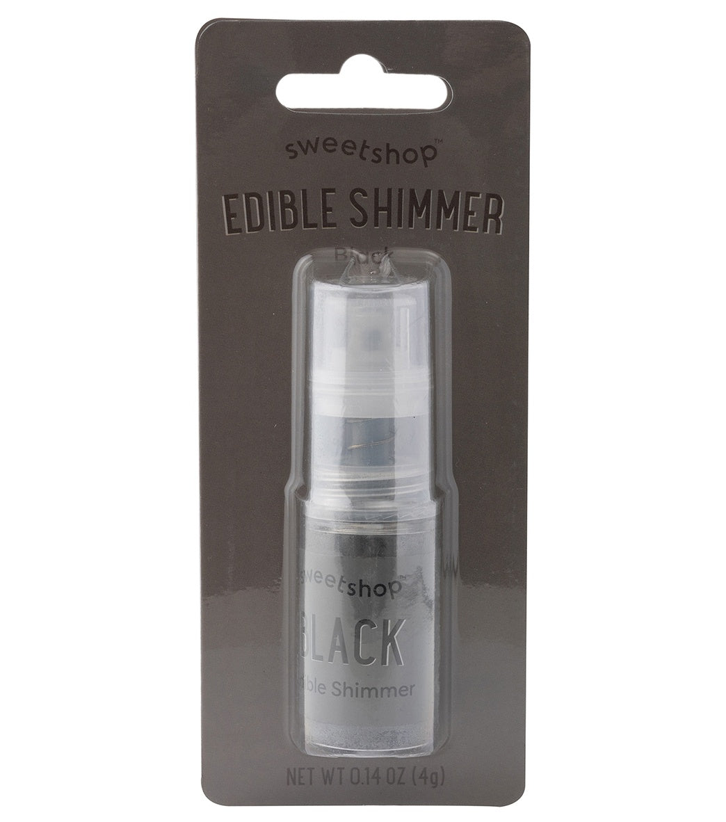 Sweetshop Edible Shimmer Dust Pump 0.14oz-Black