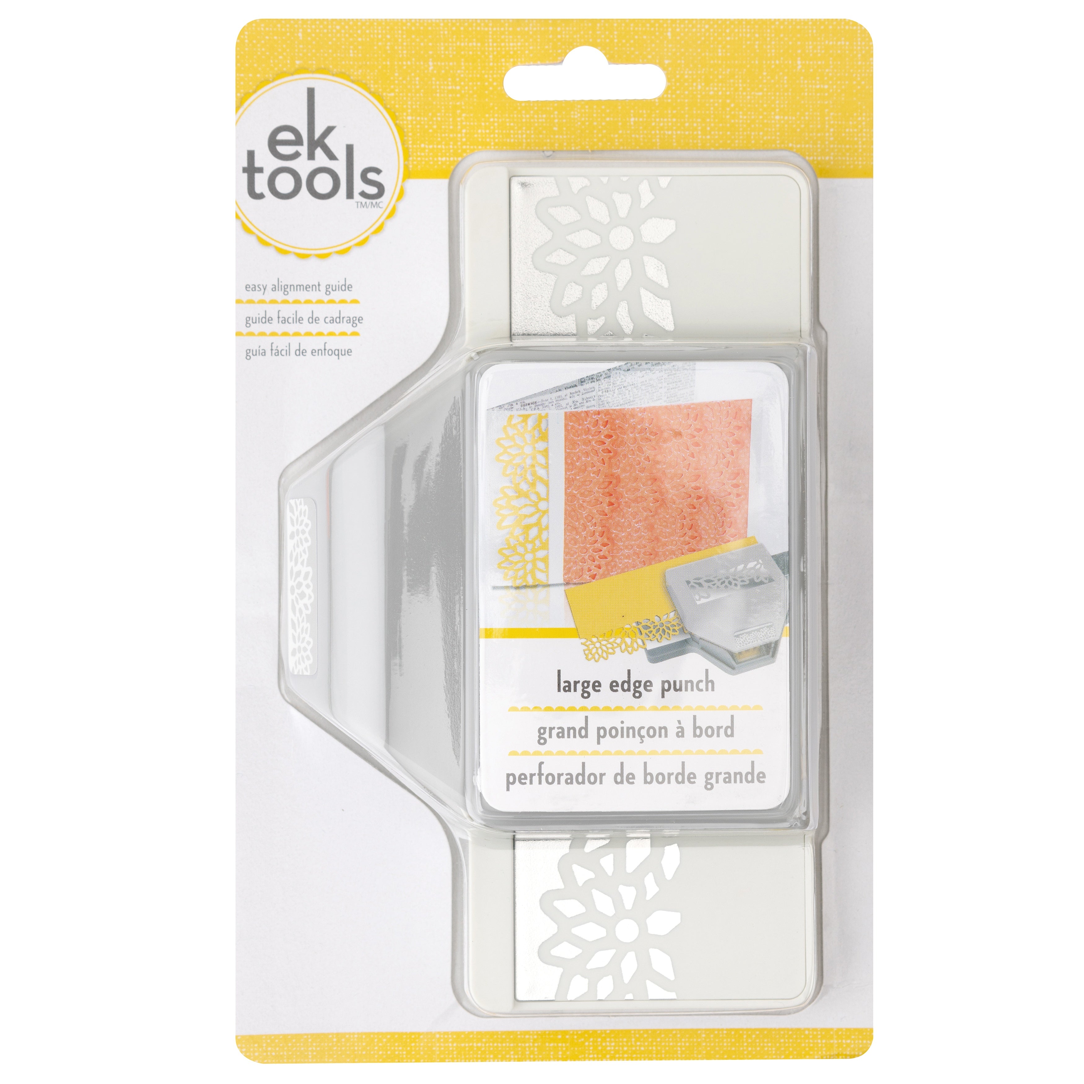 EK Success Diamond Flowers Large Edge Punch