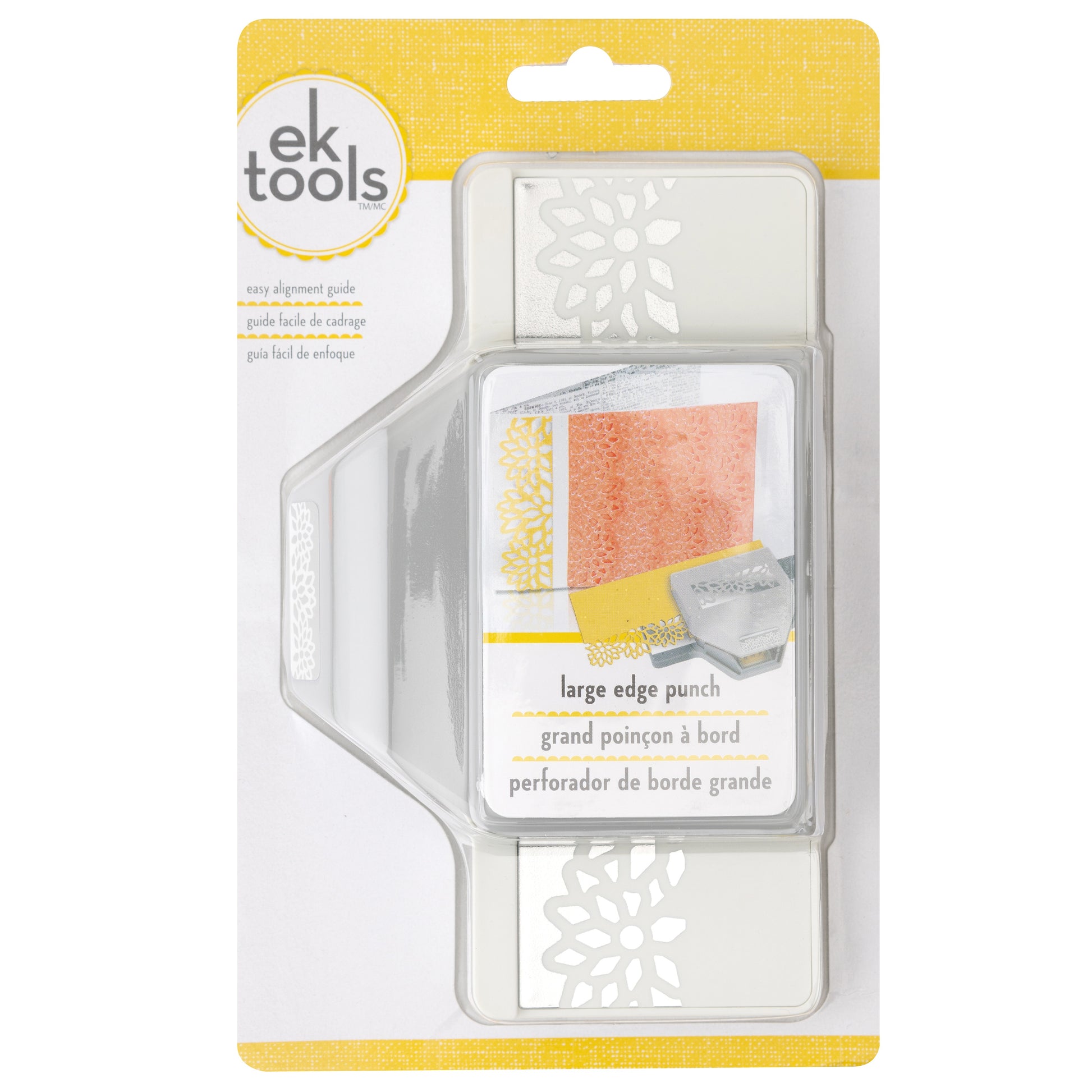 EK Success Diamond Flowers Large Edge Punch