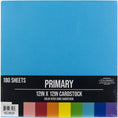 Load image into Gallery viewer, Cardstock Assortment 12"X12" 180/Pkg-Primary
