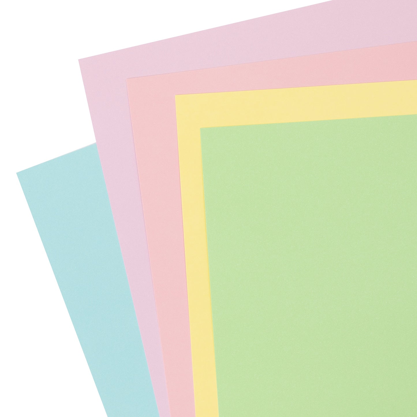 Colorbok 78lb Smooth Cardstock 12"X12" 30/Pkg-Pastel, 5 Colors/6 Each
