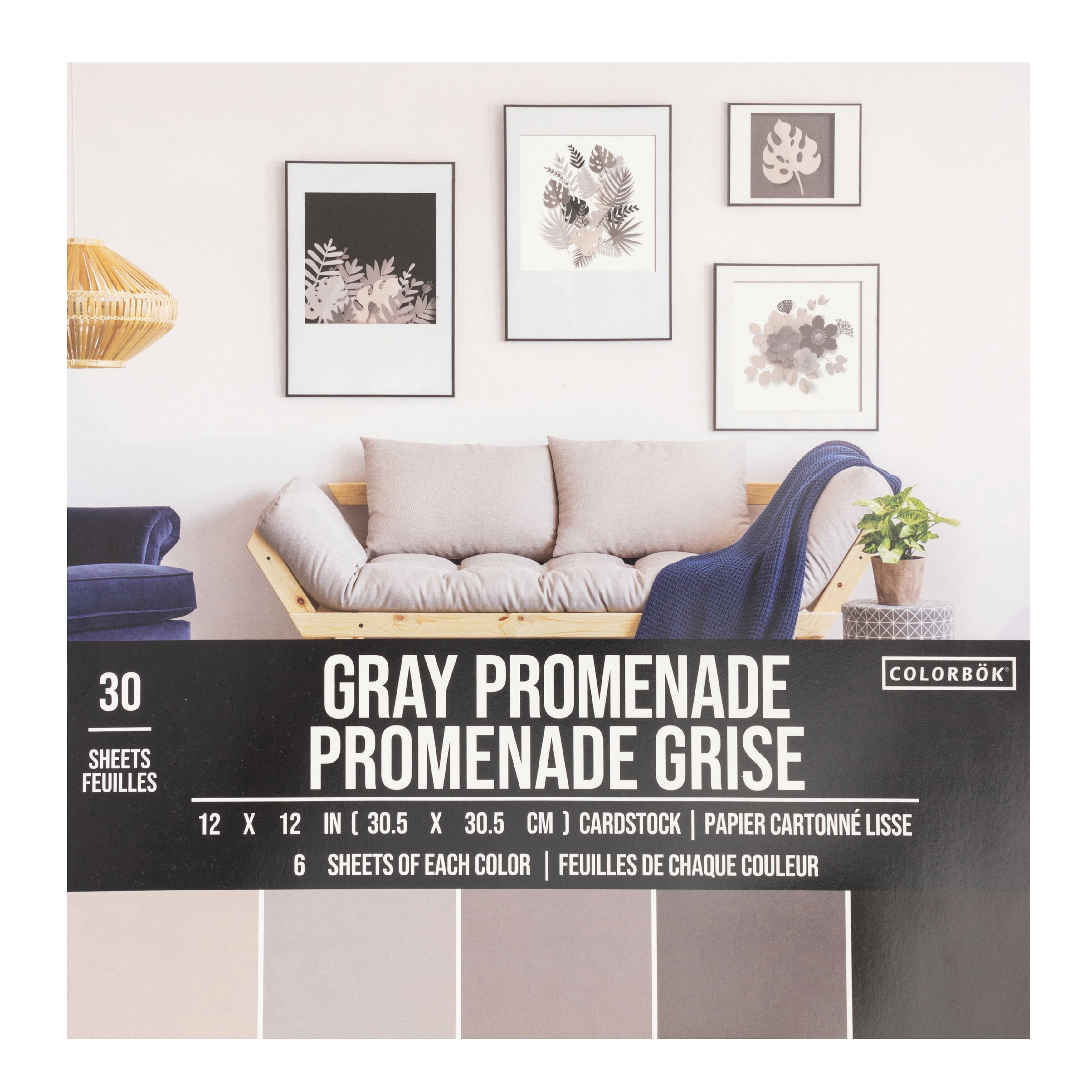 Colorbok 78lb Smooth 12x12" Cardstock Packs