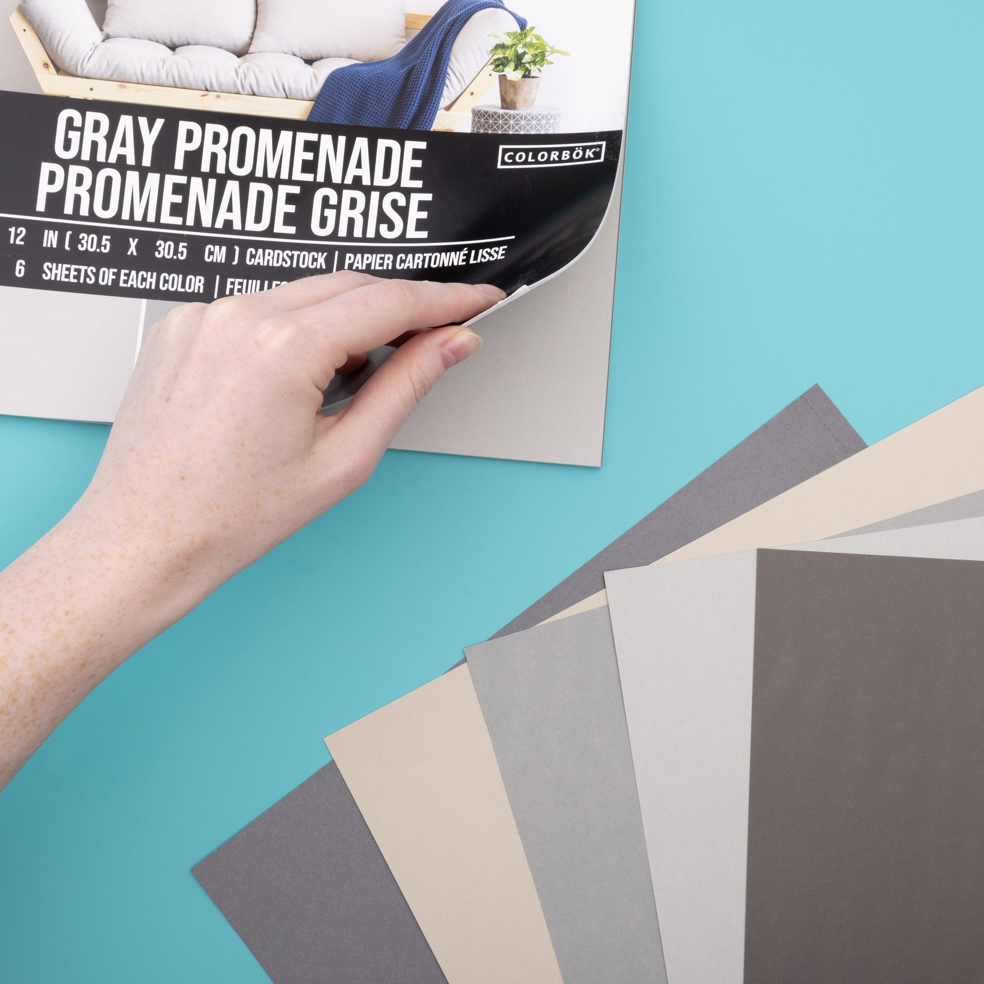 Colorbok 78lb Smooth 12x12" Cardstock Packs