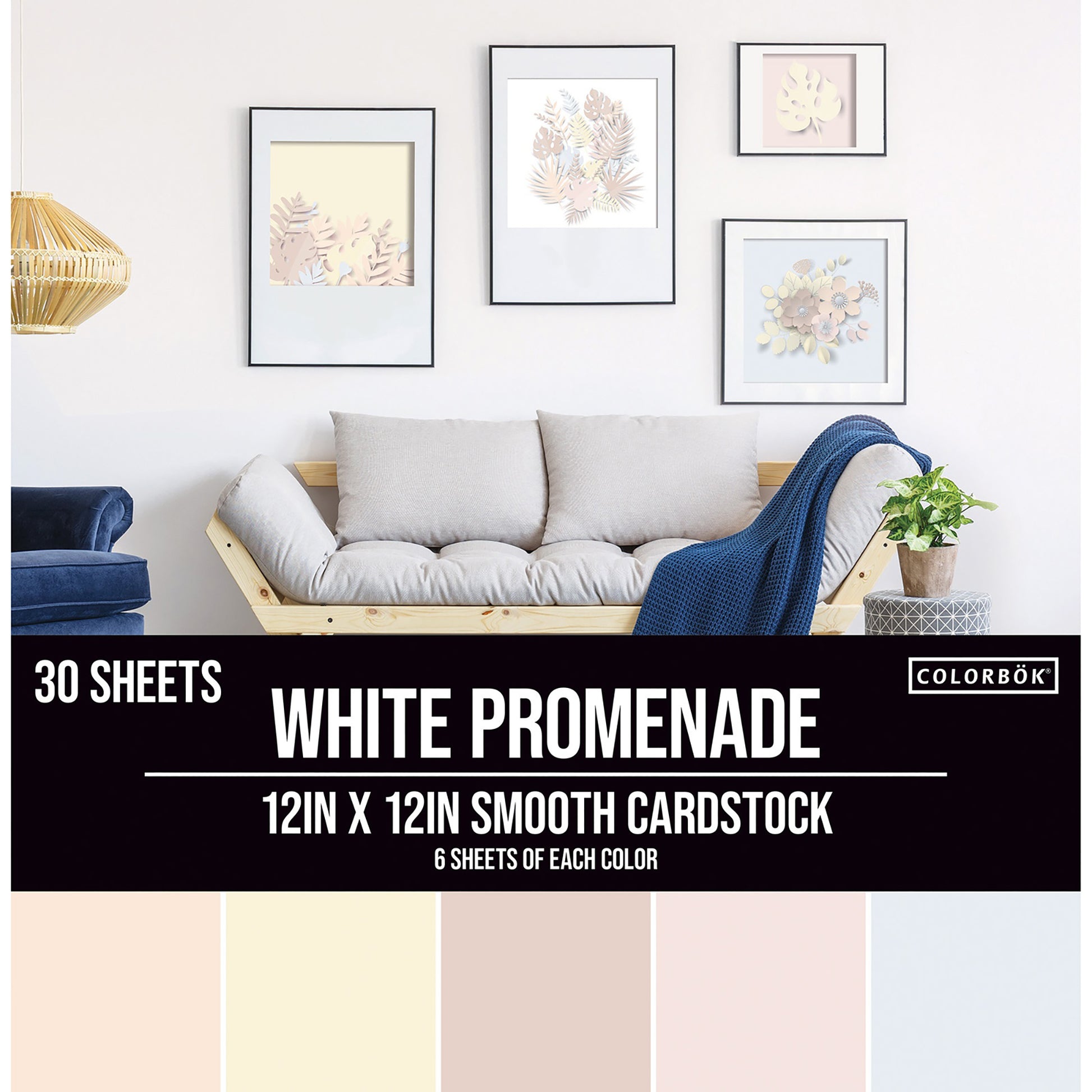 Colorbok 78lb Smooth 12x12" Cardstock Packs