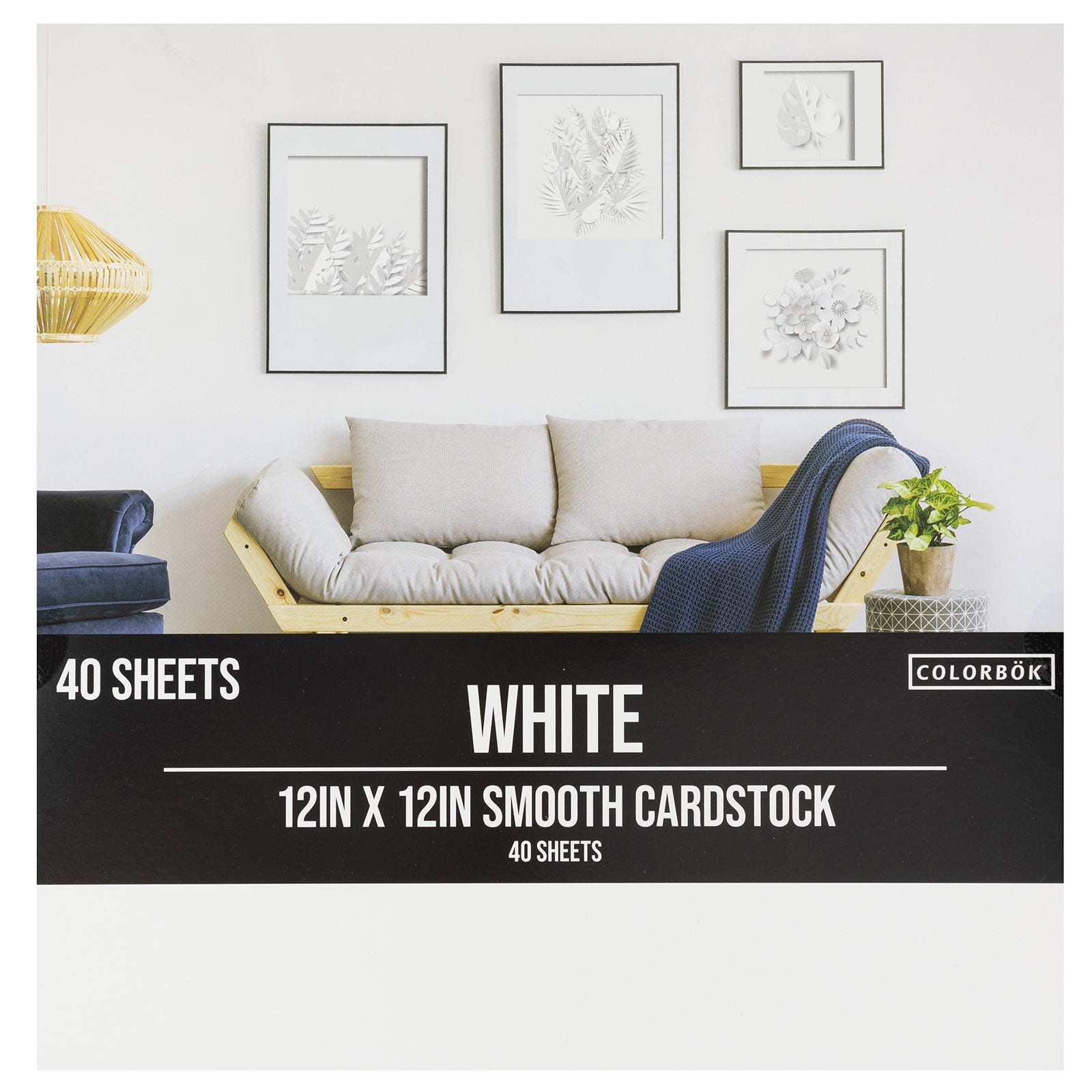 Colorbok 66.5lb Smooth 12x12" Cardstock Packs