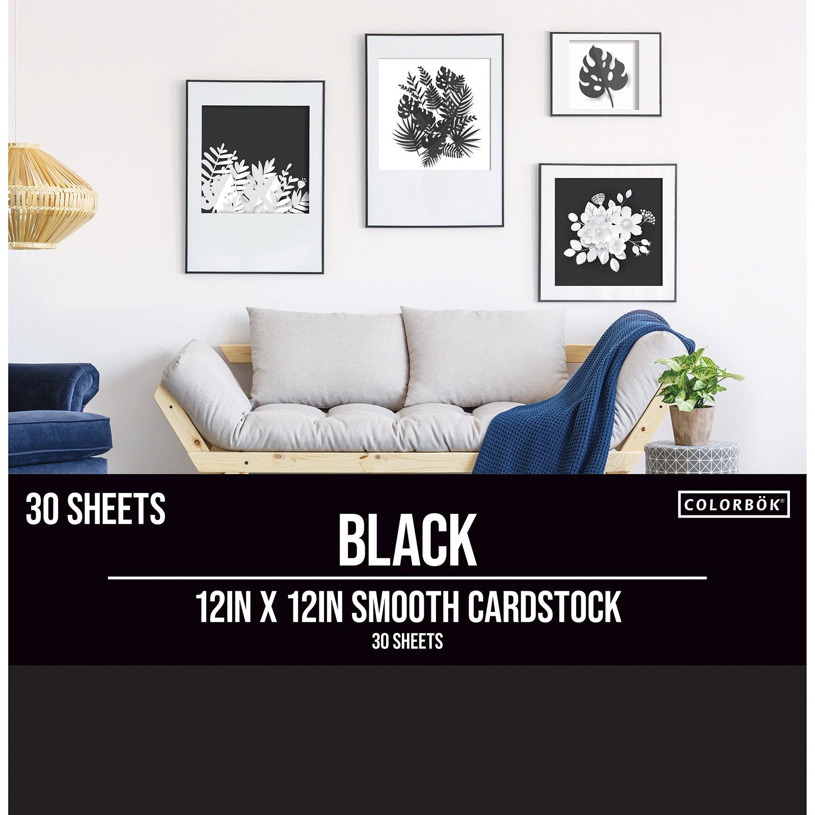 Colorbok 78lb Smooth 12x12" Cardstock Packs