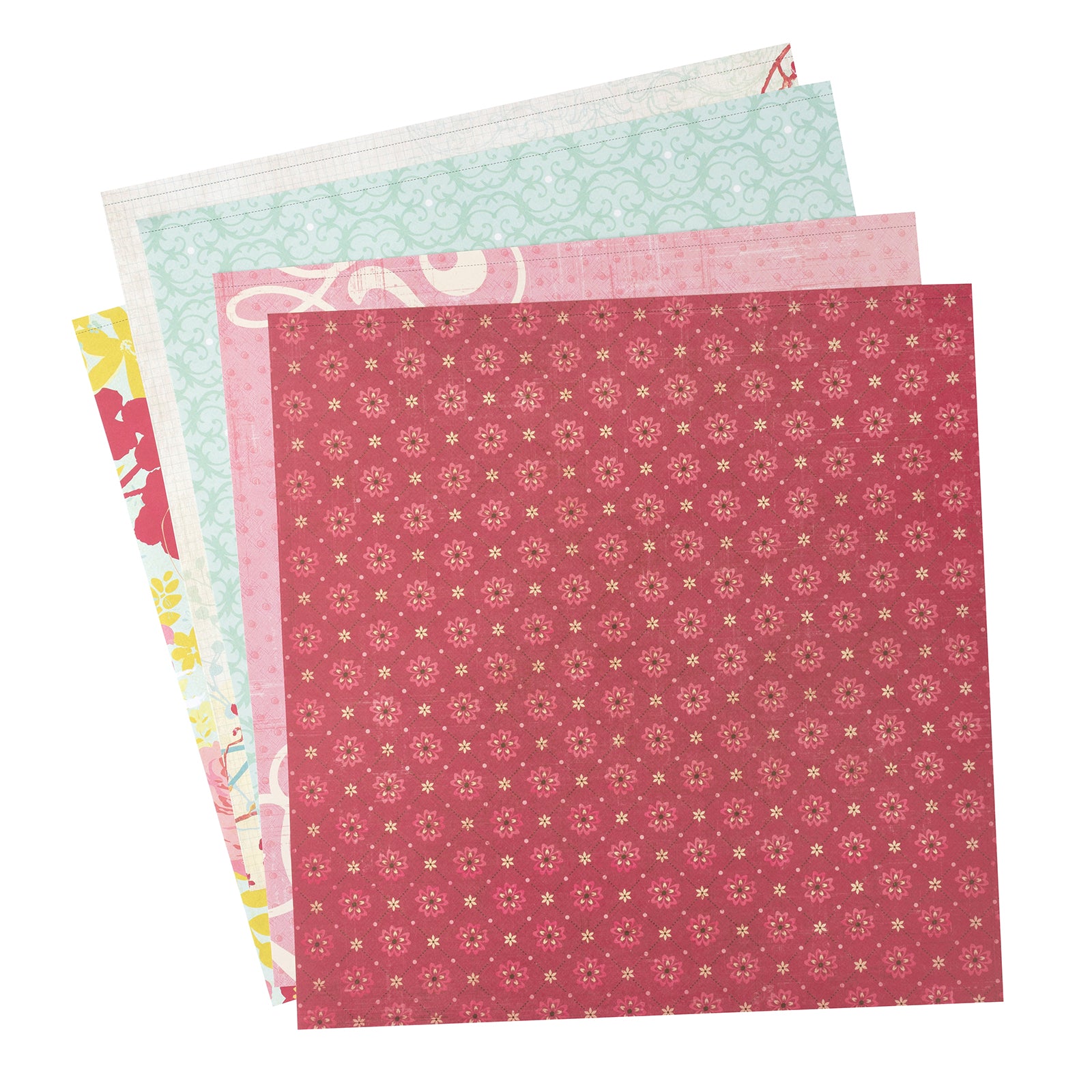 Colorbok Designer Delilah 12x12" Patterned Paper Pack