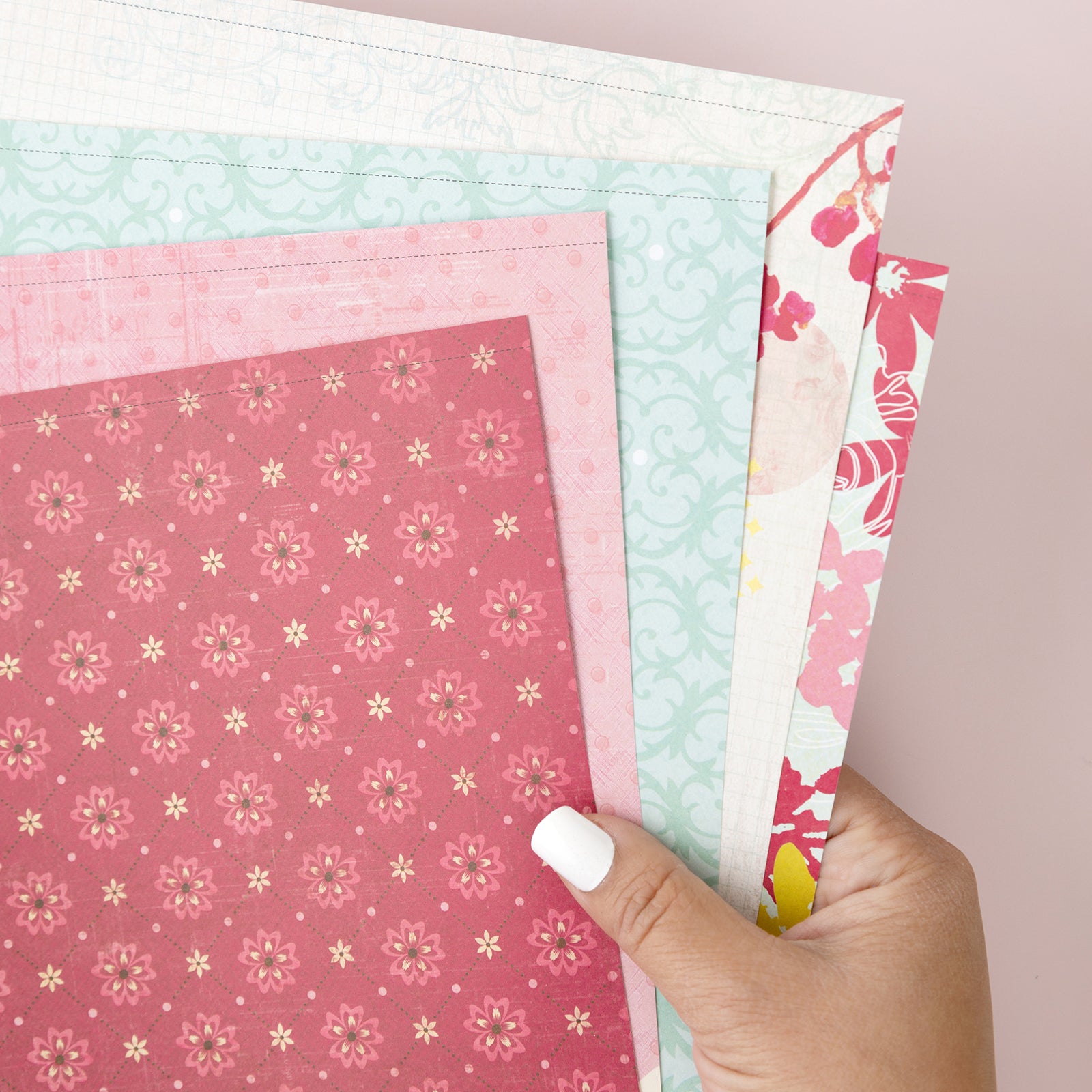 Colorbok Designer Delilah 12x12" Patterned Paper Pack
