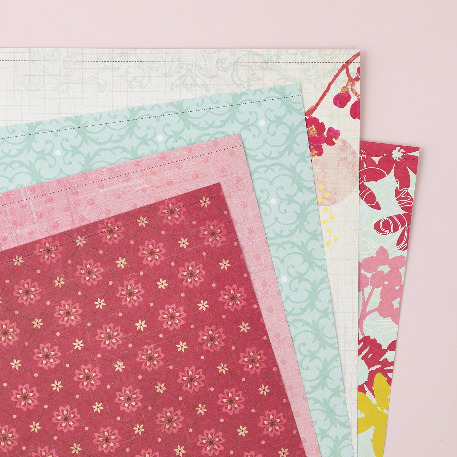 Colorbok Designer Delilah 12x12" Patterned Paper Pack