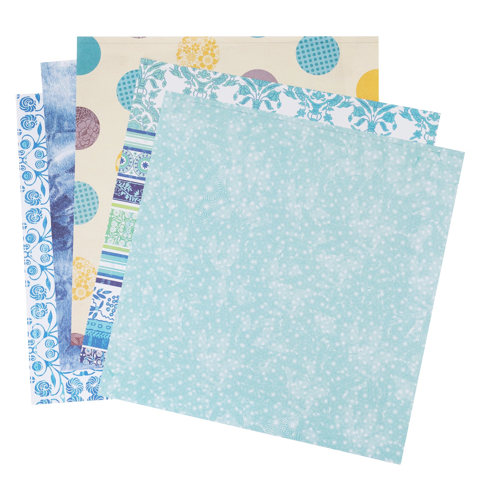 Colorbok Designer Poolside 12x12" Patterned Paper Pack