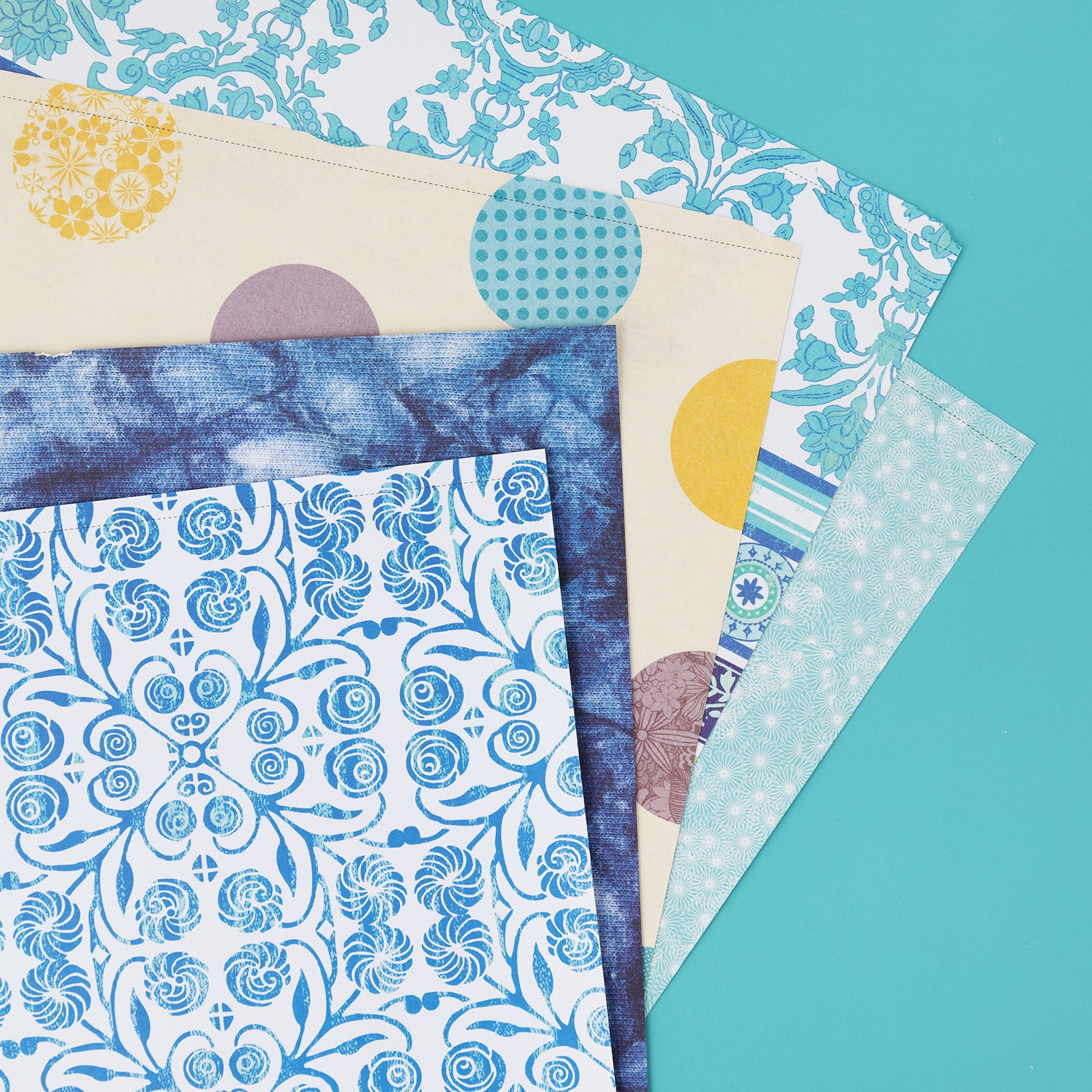 Colorbok Designer Poolside 12x12" Patterned Paper Pack