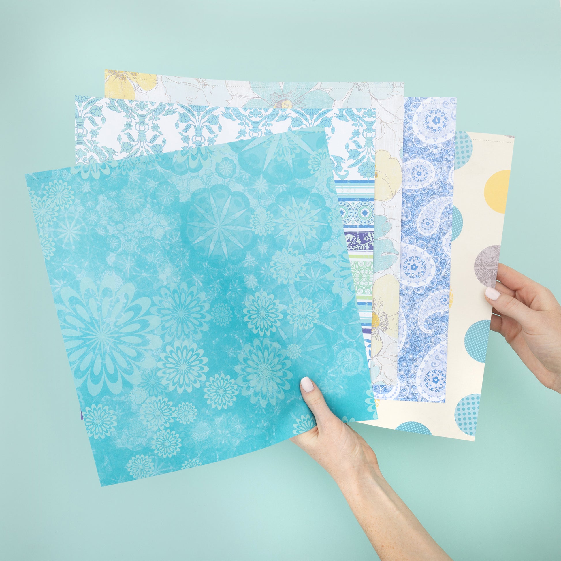 Colorbok Designer Poolside 12x12" Patterned Paper Pack