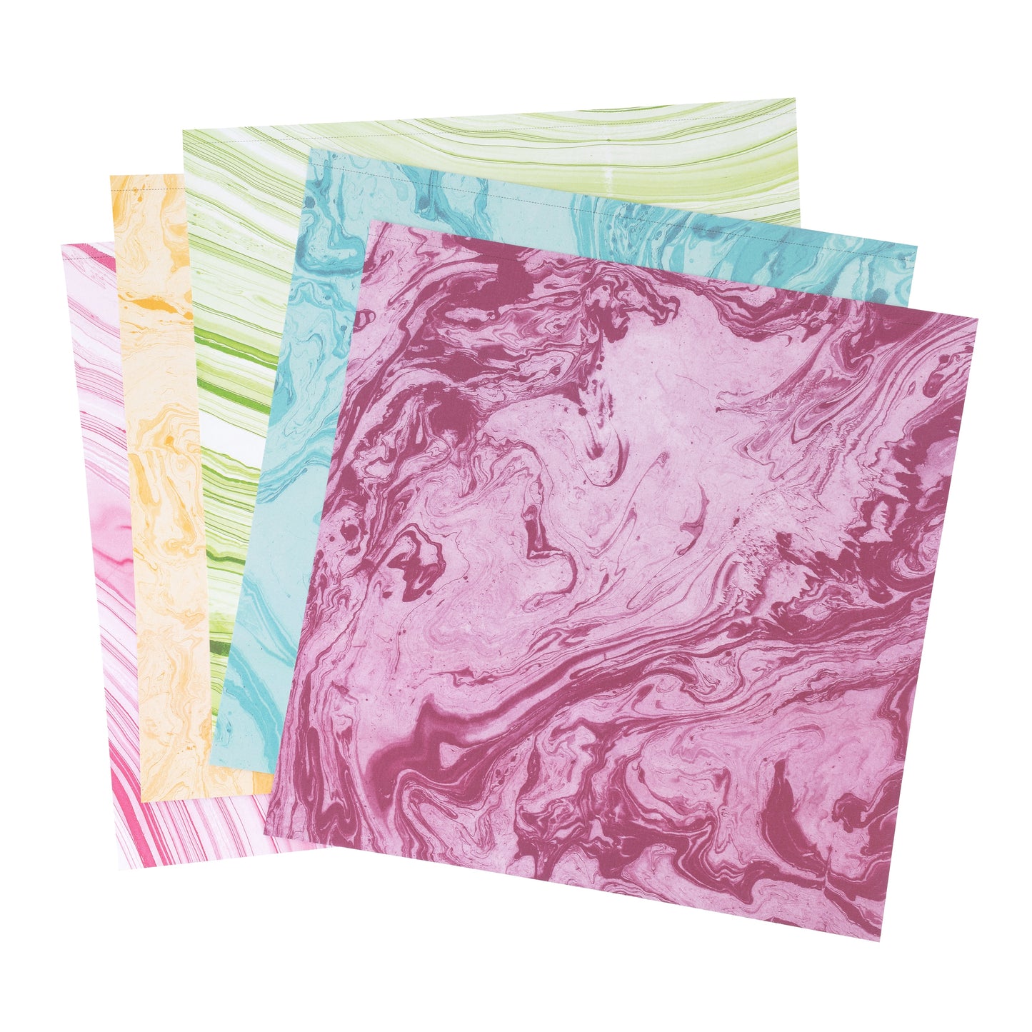 Burano PINK (10) - 12X12 Lightweight Cardstock Paper - 52lb Cover