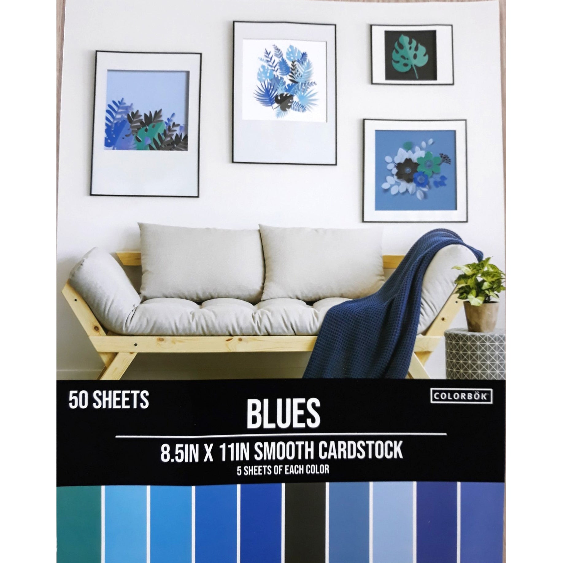 Colorbok 78lb Smooth 8.5x11" Cardstock Packs