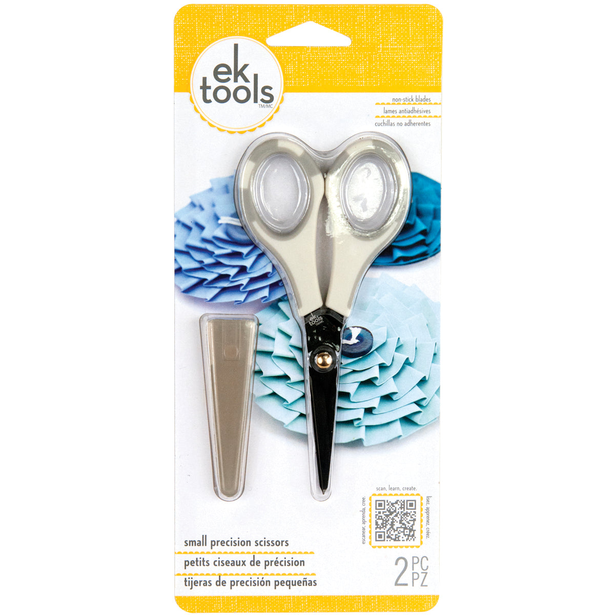 EK Tools Small Non-Stick Precision Scissors