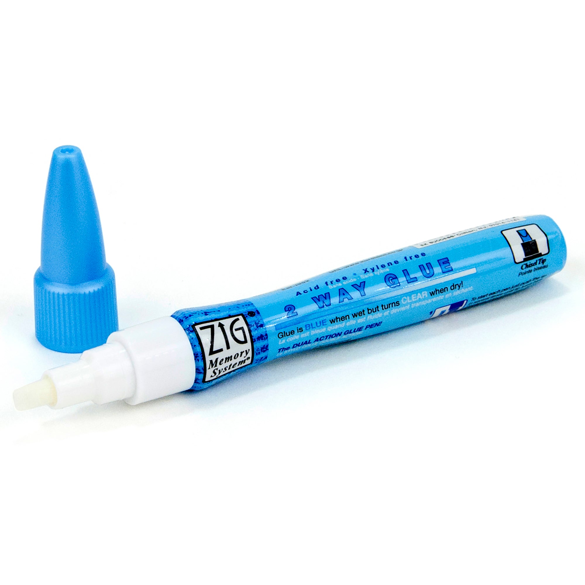 EK Tools Zig Memory System 2 Way Chisel Tip Glue Pen