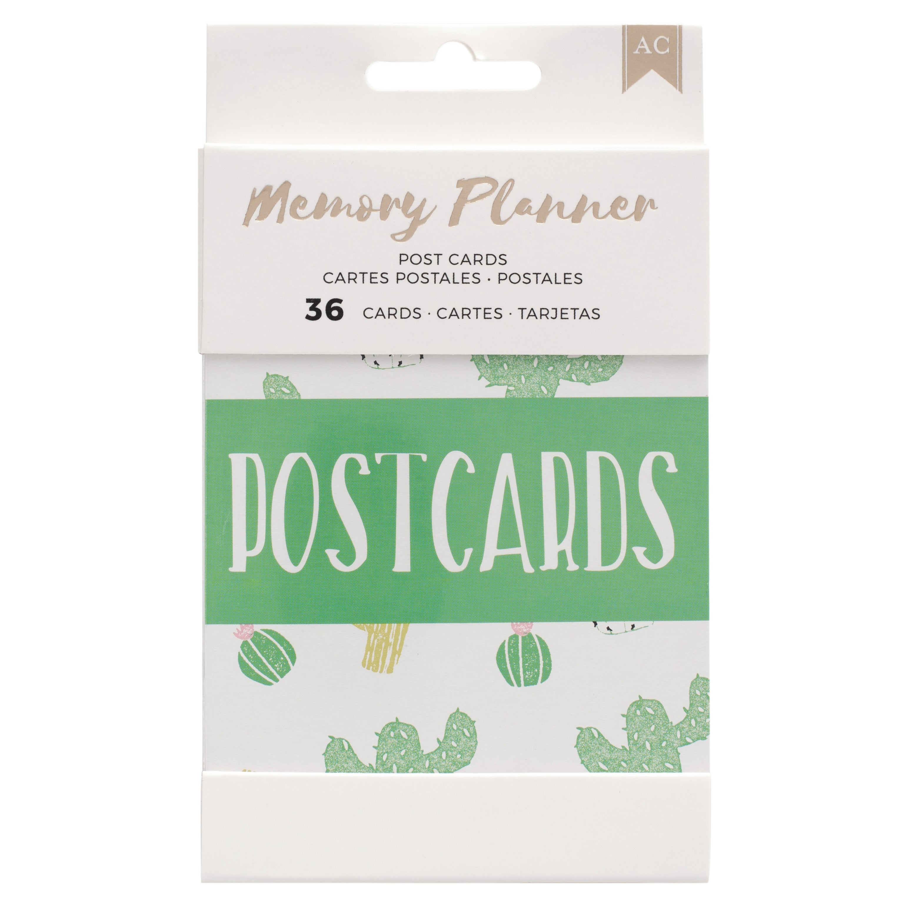 American Crafts Memory Planner Inserts - Small Postcards, 3.5"X6"