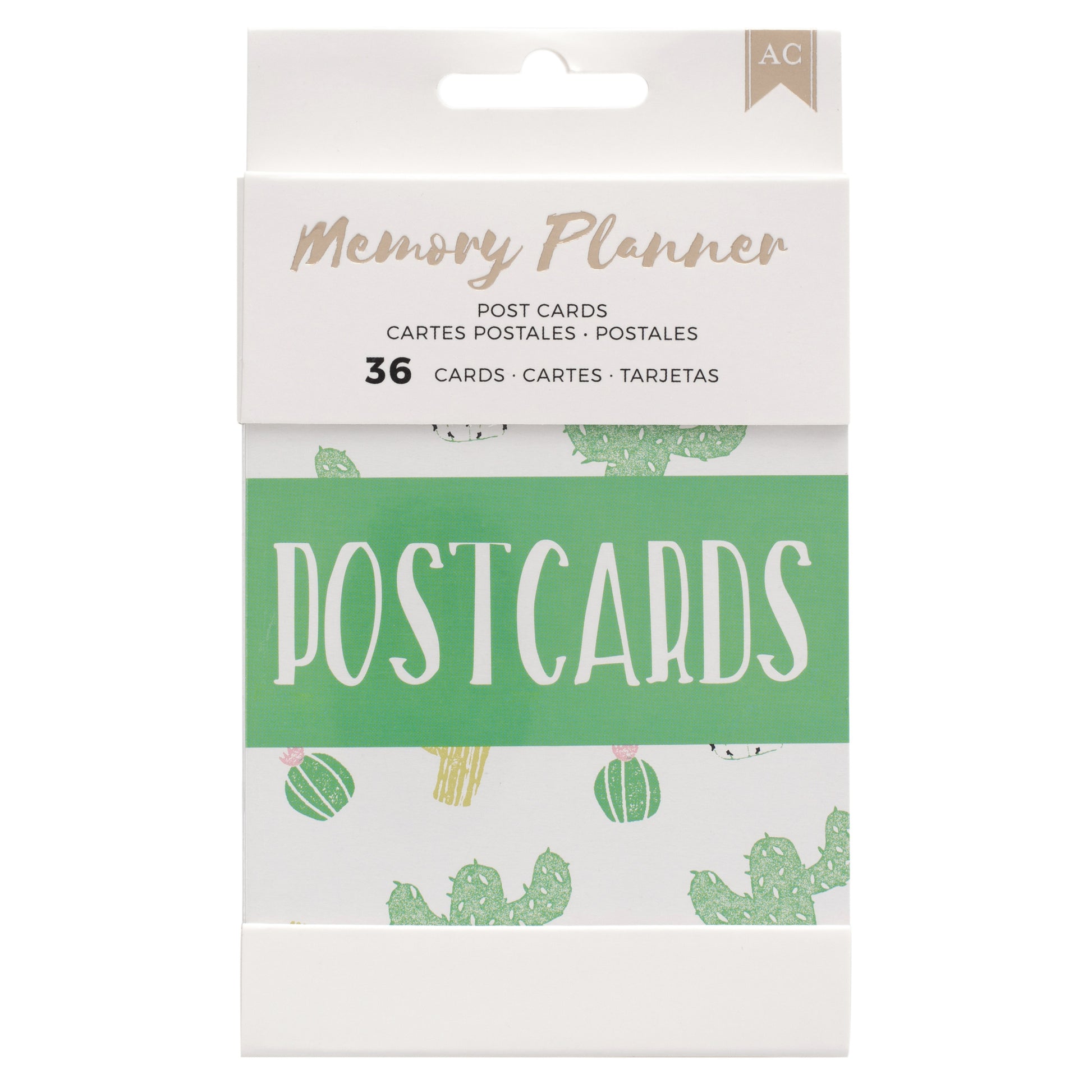 American Crafts Memory Planner Inserts - Small Postcards, 3.5"X6"