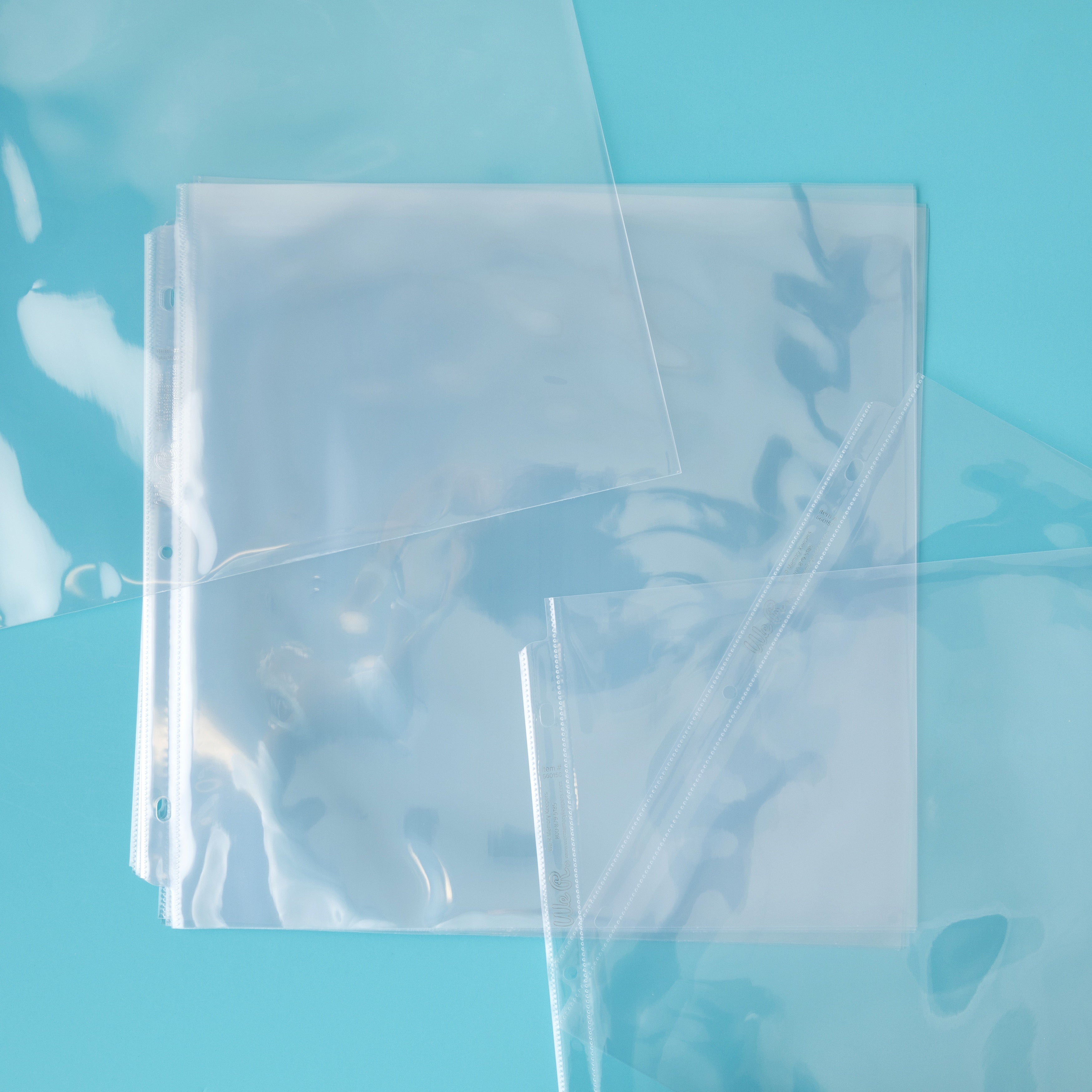 We R 12x12" Ring Photo Album Page Protector Sleeves - Assorted Layouts Available