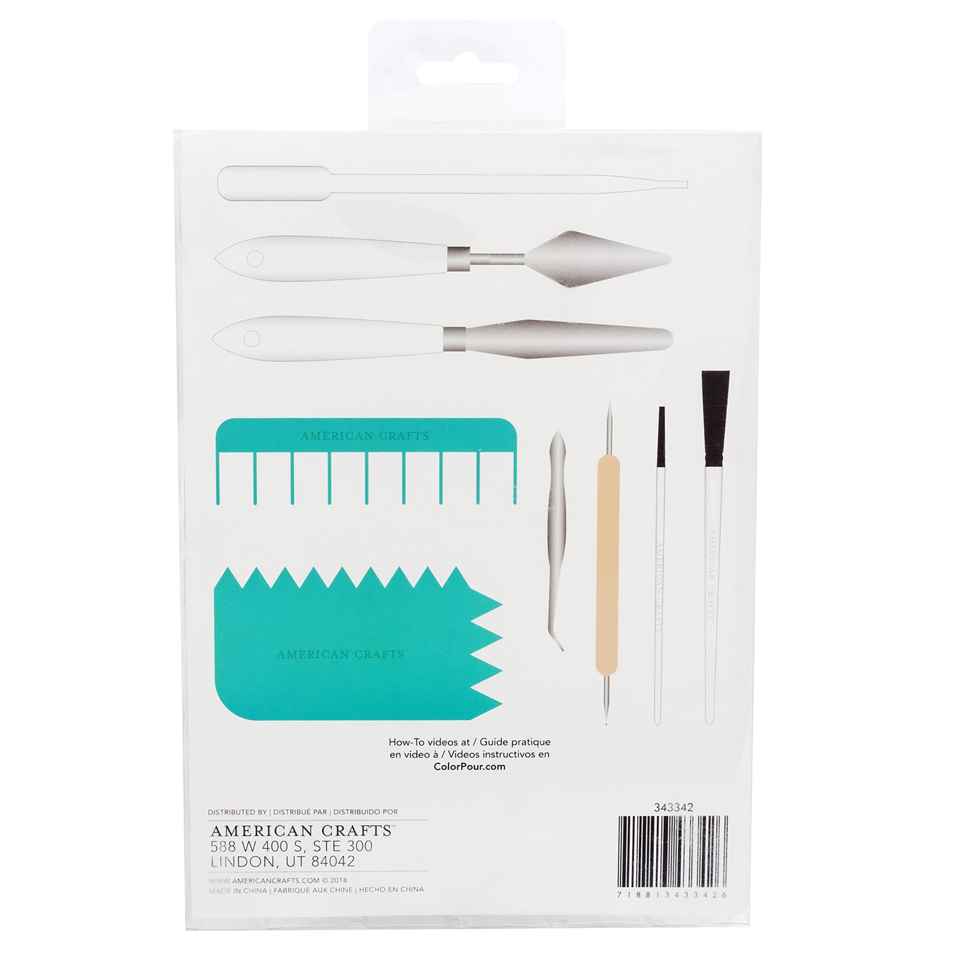 AC Color Pour 13pc Tool Kit