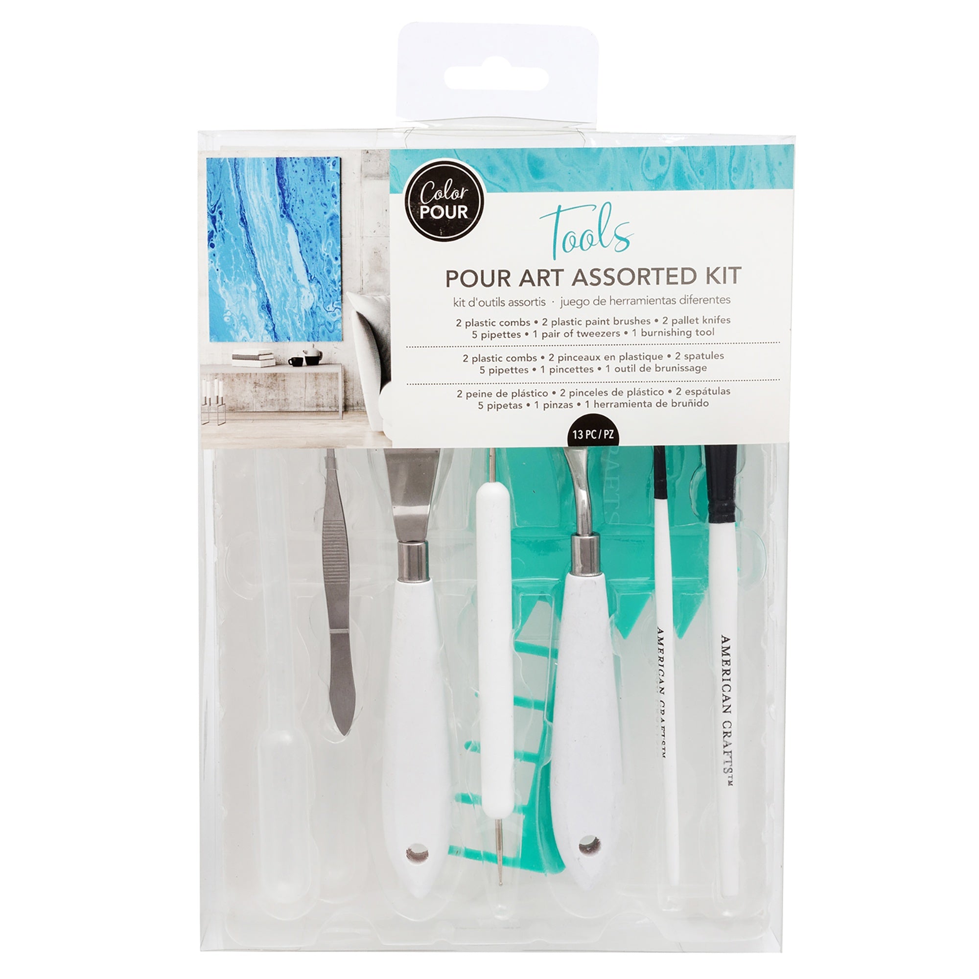 AC Color Pour 13pc Tool Kit