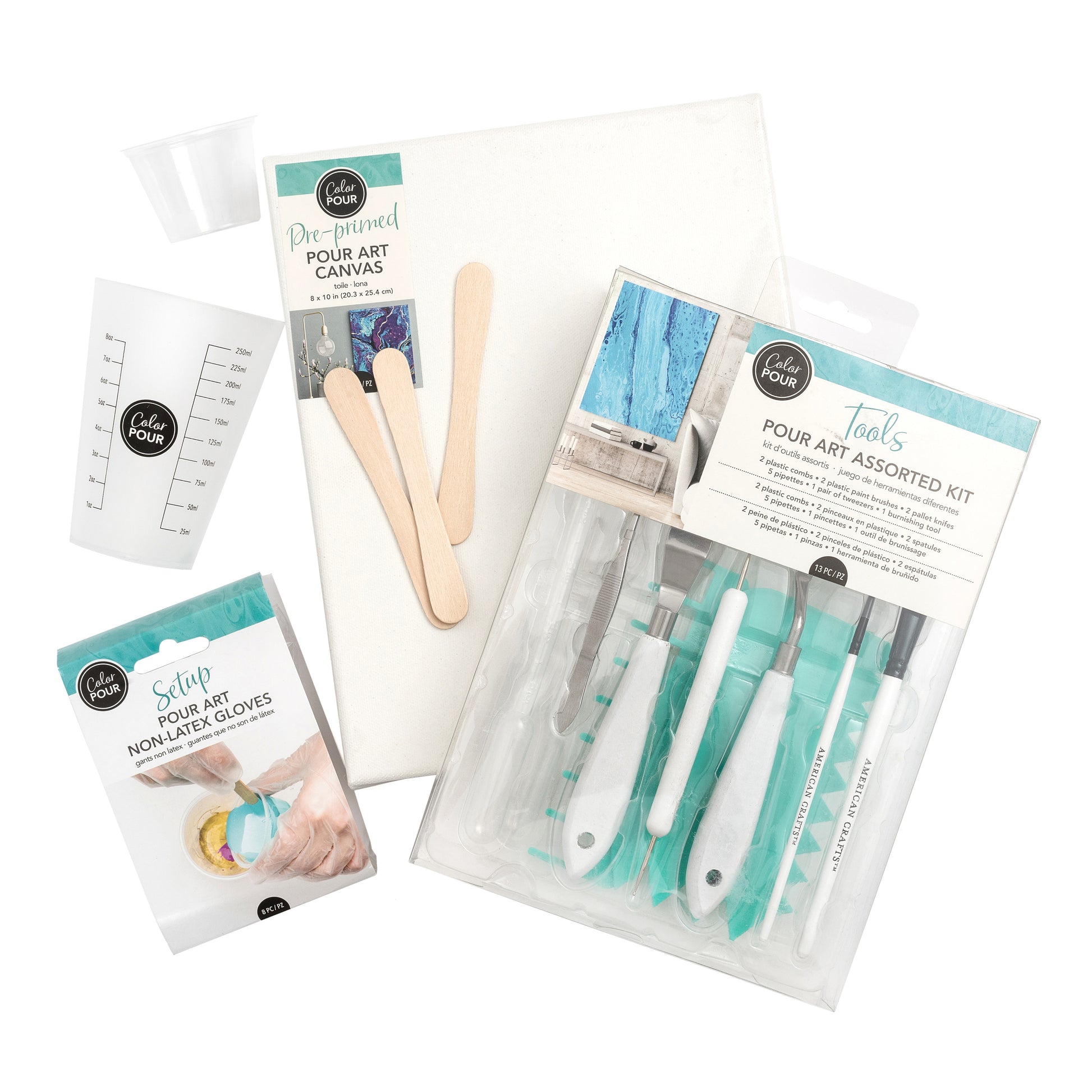 AC Color Pour 13pc Tool Kit