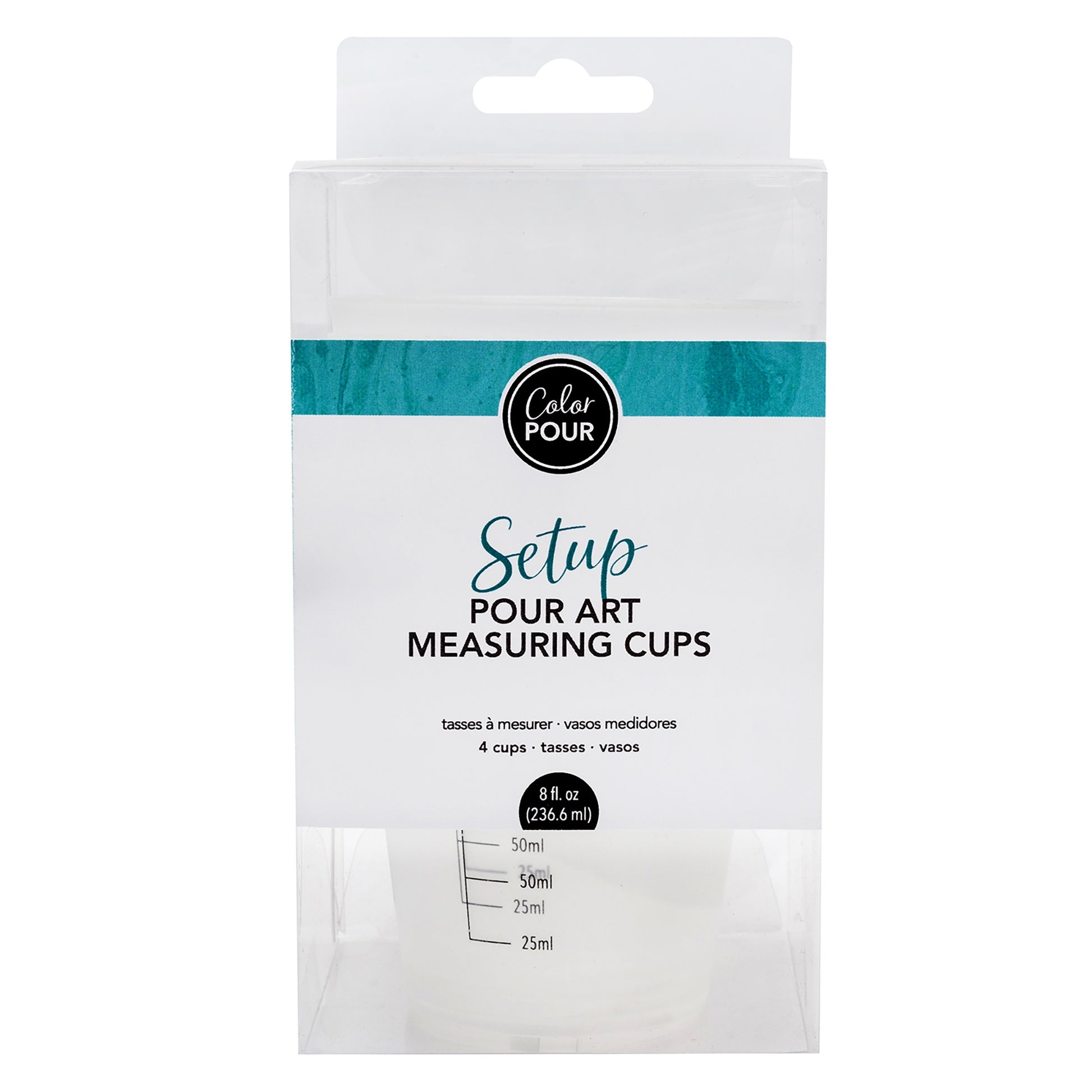 AC Color Pour Measuring Cups Set