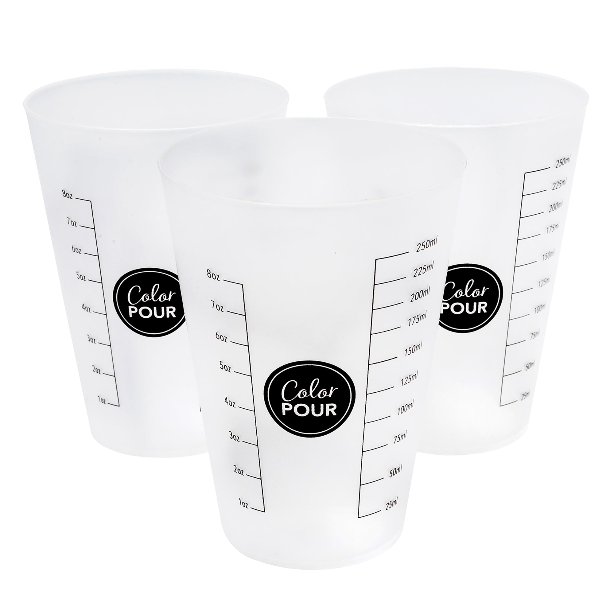 AC Color Pour Measuring Cups Set