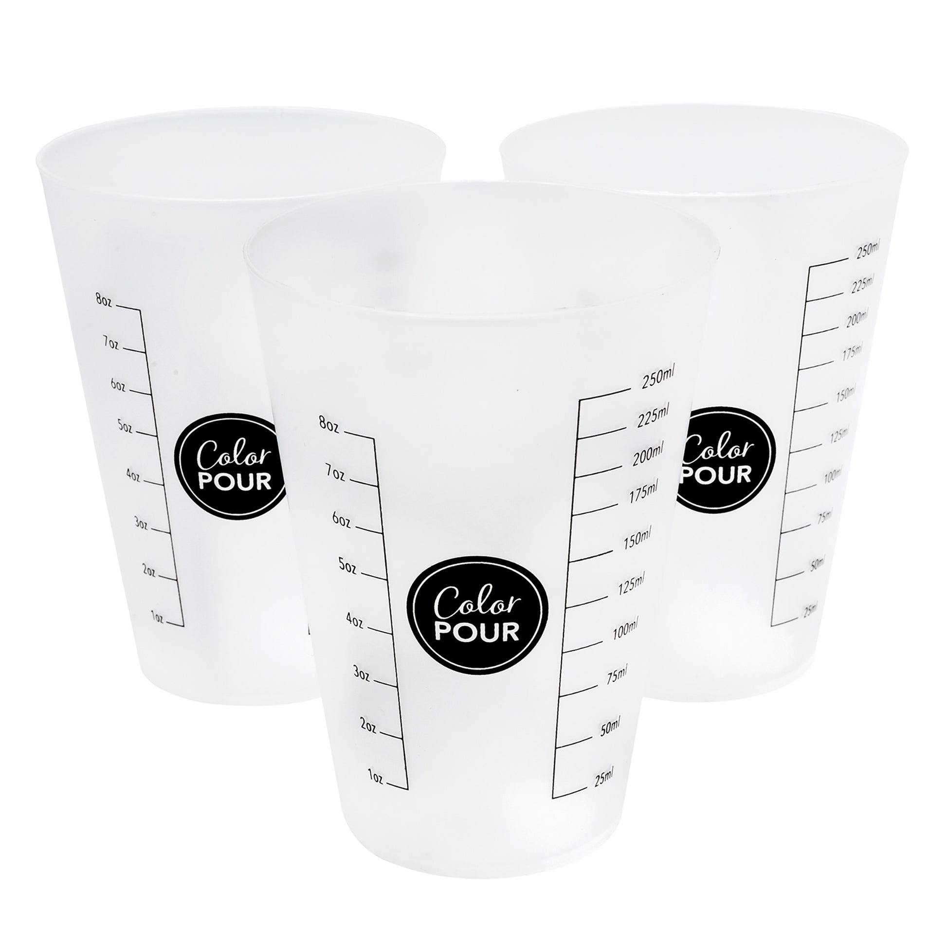 AC Color Pour Measuring Cups Set
