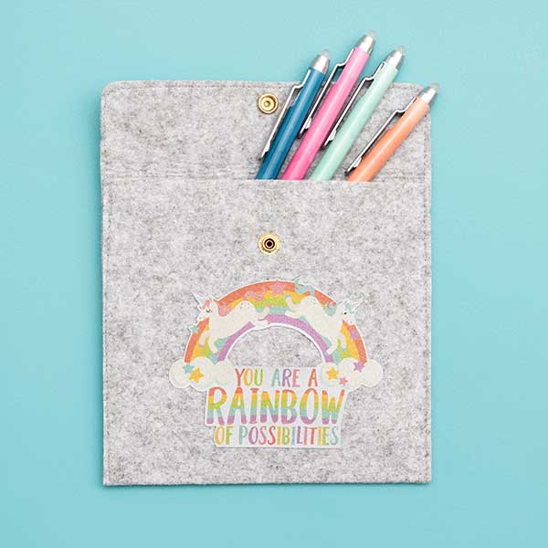 Iron-on apparel crafting project inspiration