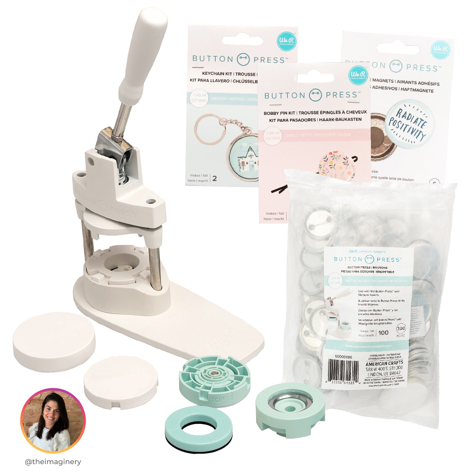 Handmade Wonders: Button Press Edition Bundle by The Imaginery