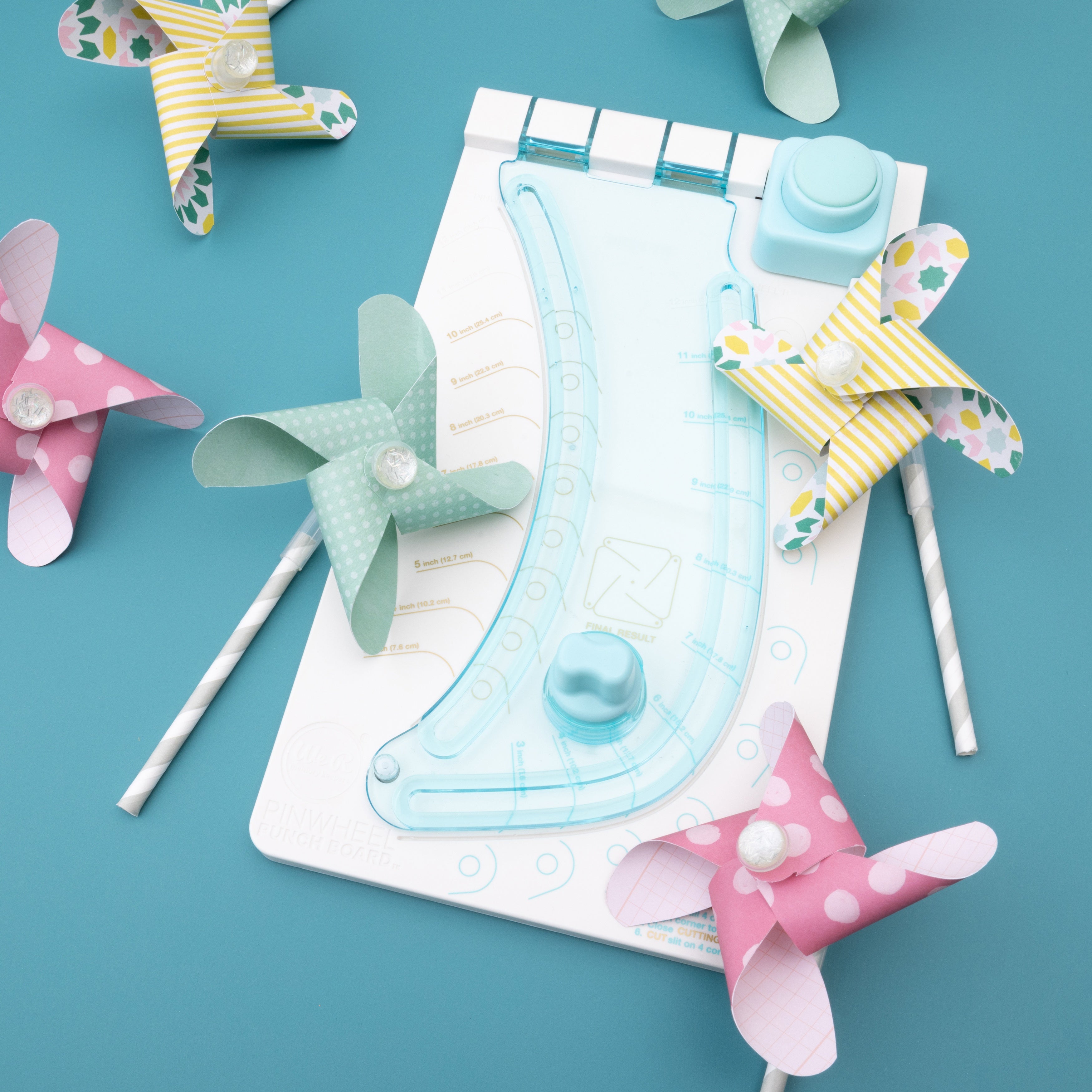 We R Makers Pinwheel Punch Board