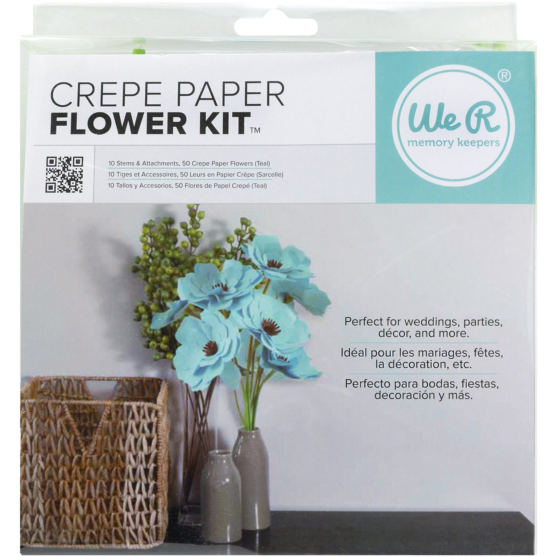 We R Crepe Paper Flowers Kit