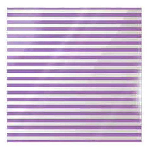 Neon Purple Stripe Printed Acetate 12x12" Specialty Paper Pack