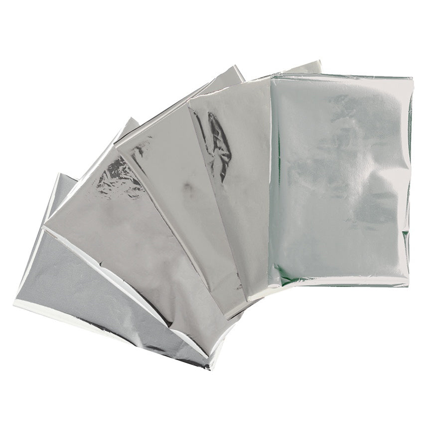 Heatwave 4x6" Foil Sheets - Silver, 30 pack